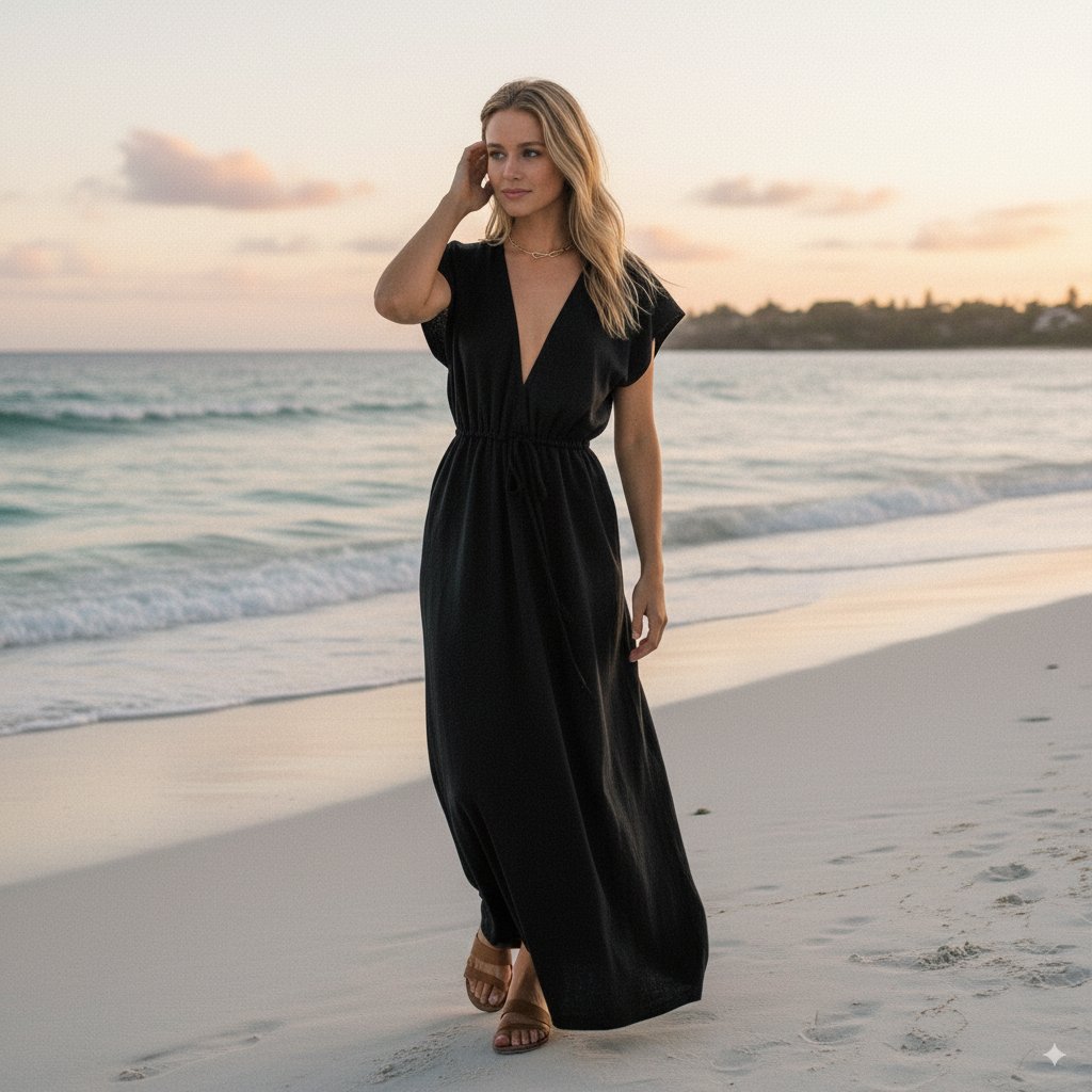 Nwt Rumer Roam Linen Kaftan